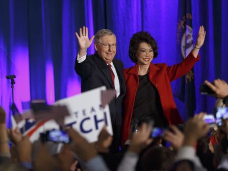 Mitch McConnell, Elaine Chao