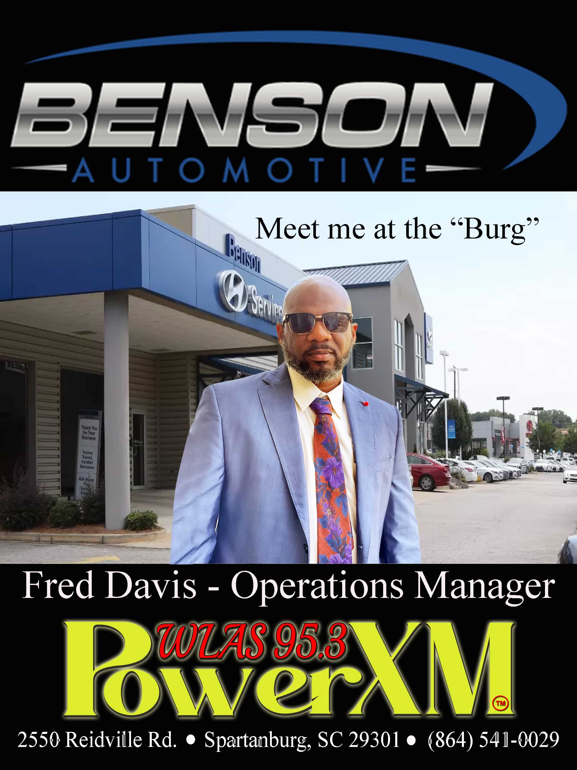 Operations Manager Fred Davis